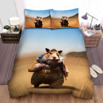 The Cute Animal - The Hamster Soldier Art Bed Sheets Spread Duvet Cover Bedding Sets