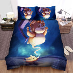 The Cute Animal - The Hamster Genie Art Bed Sheets Spread Duvet Cover Bedding Sets