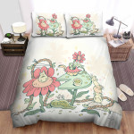 The Rodent - The Hamster Climbing On A Tree Bed Sheets Spread Duvet Cover Bedding Sets