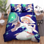 Little Witch Academia Lotte Yanson With Her Magic Staff Bed Sheets Spread Duvet Cover Bedding Sets