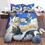 Touhou Kirisame Marisa & White Birds Bed Sheets Spread Duvet Cover Bedding Sets