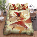 Touhou Hakurei Reimu Dancing In The Sun Bed Sheets Spread Duvet Cover Bedding Sets