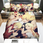 Monogatari Vampire Girls Poster Bed Sheets Spread Duvet Cover Bedding Sets