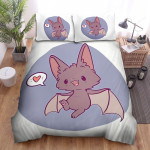 The Wild Animal - The Lovely Bat Art Bed Sheets Spread Duvet Cover Bedding Sets