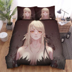 Monogatari Kiss-Shot Acerola-Orion Heart-Under-Blade's Portrait Bed Sheets Spread Duvet Cover Bedding Sets