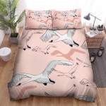 The Goose Flying Pattern Bed Sheets Spread Duvet Cover Bedding Sets