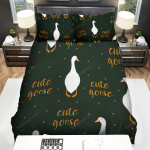 The Cute Goose Art Bed Sheets Spread Duvet Cover Bedding Sets