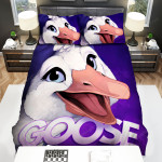The Farm Animal - The Smile Of The Goose Bed Sheets Spread Duvet Cover Bedding Sets