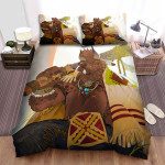 The Wild Animal - The Bison Man Cartoon Character Bed Sheets Spread Duvet Cover Bedding Sets