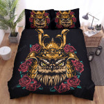 The Wildlife - The Shogun Owl Art Bed Sheets Spread Duvet Cover Bedding Sets