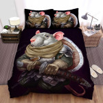 The Wild Animal - The Rat Soldier Holding His Sword Tight Bed Sheets Spread Duvet Cover Bedding Sets