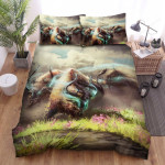 The Wild Animal - The Bison Pack Running Quickly Bed Sheets Spread Duvet Cover Bedding Sets