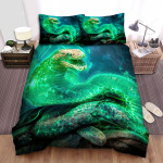 The Wild Animal - The Green Cobra Replacing The Skin Bed Sheets Spread Duvet Cover Bedding Sets