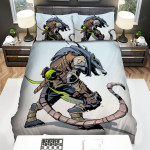The Wild Animal - The Rat Warrior On The Ground Bed Sheets Spread Duvet Cover Bedding Sets