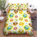 The Wildlife - The Owl In The Circle Bed Sheets Spread Duvet Cover Bedding Sets