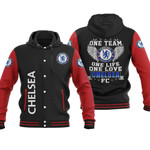 Chelsea One Team-One Life-One Love Baseball Jacket PTDA4551