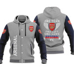 Arsenal One Team-One Life-One Love Baseball Jacket PTDA4571