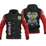 Burnley One Team-One Life-One Love Baseball Jacket PTDA4572