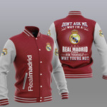 Real Madrid Don't ask me Baseball Jacket PTDA4589