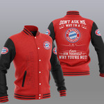 FC Bayern Munchen Don't ask me Baseball Jacket PTDA4623