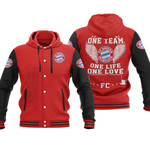 FC Bayern Munchen One Team-One Life-One Love Baseball Jacket PTDA4624