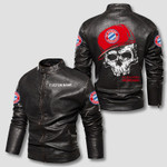 FC Bayern Munich Leather Jacket SWIN0201