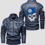 Leicester City FC Leather Jacket SWIN0266