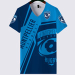 Montpellier H�rault Rugby 3D Full Printing PGMA2409