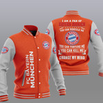 Bayern Munchen FC I'm a fan Baseball Jacket PTDA4677