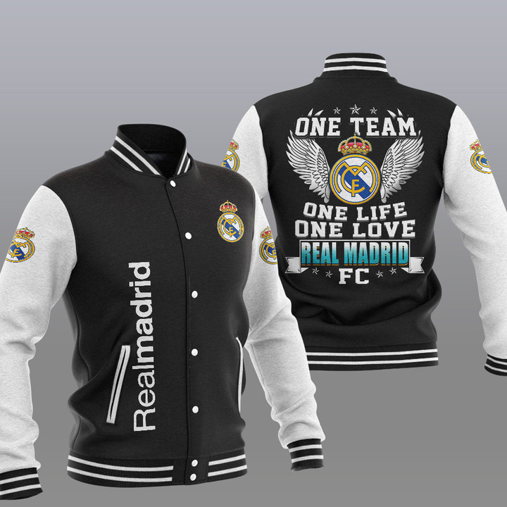 Real Madrid One Team Baseball Jacket PTDA4597