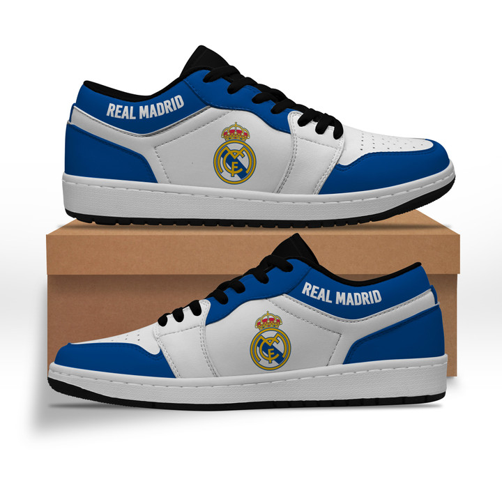 Real Madrid CF Black White JD Sneakers Shoes SWIN0191