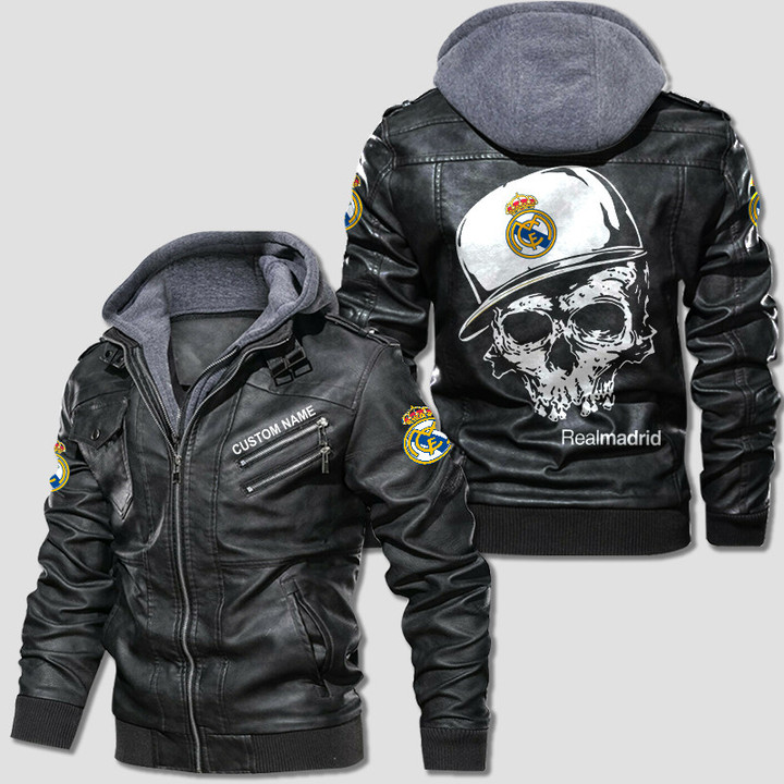 Real Madrid CF Leather Jacket SWIN0200