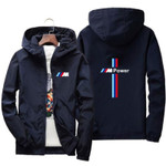 2021 spring and summer new BMW jacket men's street windbreaker hoodie zipper thin jacket men's casual jacket M-7XL DC
