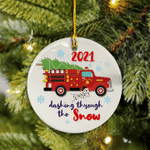 Firefighter Ornament | Dashing Through the Snow
