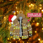 Firefighter Ornament | Led Christmas | Custom Name