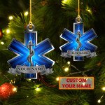 NURSE Christmas Ornament | Custom Shaped Ornament | Custom Name V11