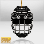 Hockey Helmet Ornament Custom