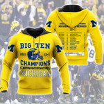 Michigan Wolverines 3D All Over Print