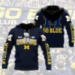 MICHIGAN WOLVERINES 3D OVER PRINTED SHIRT