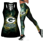 NFL Green Bay Packers 3D All Over Printed Combo Legging + Tanktop DA18122103