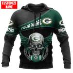 NFL Green Bay Packers Custom Name 3D All Over Printed Shirts DA13122104