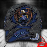 Tennessee Titans Skull Custom Name Classic Cap XXLTTT-CC0731 - TP