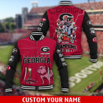 Georgia Baseball Jacket Go Dawgs Custom Name - TP