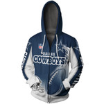 Dallas Cowboys 2022 3D Graphic Hoodie New Design
