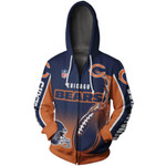 Chicago Bears 2022 3D Graphic Hoodie New Design