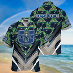 Utah State Aggies NCAA3-Summer Hawaii Shirt And Shorts For Sports Fans This Season NA33293 -TP
