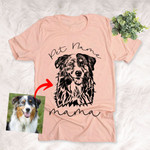 Dog Papa Dog Mama To Be Owner Customized Unisex T-shirt Gift For Dog Papa