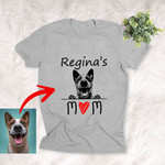 Personalized Dog Mom Best Gift For Mother's Day Custom T-shirt