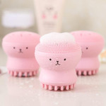 Octopus Shape Silicone Face Cleansing Brush