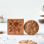 Provance rose cookie stamp